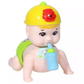 Interactive Crawling Baby Doll - Educational Sensory Toy for Infants 0-6 Months - animated-plush